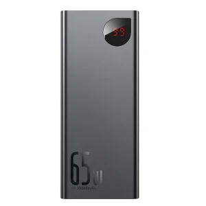 Baseus Adaman Metal Digital Display Quick Charge Power Bank 20000mAh 65W - Image 1