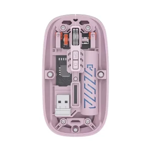 Transparent Wireless Mouse Dual Mode 2.4G + BT Rechargeable Noiseless Cordless - Image 9