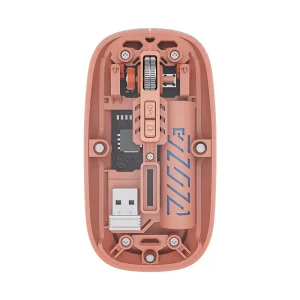 Transparent Wireless Mouse Dual Mode 2.4G + BT Rechargeable Noiseless Cordless - Image 8