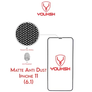 YOUKSH Apple iPhone 11 Anti Static Glass Protector With YOUKSH Installation Kit - Image 2