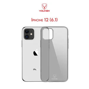 YOUKSH Apple iPhone 12 Mini Transparent Case | Soft Shock Proof Jelly Cover - Image 2